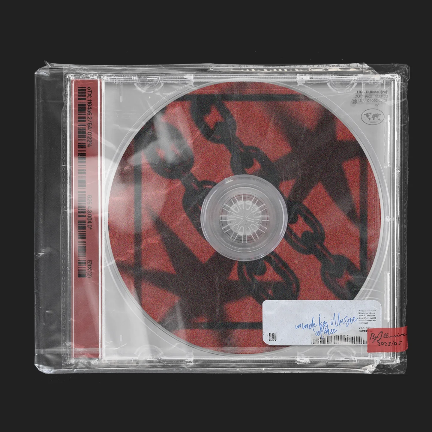 Diseño gráfico e ilustración de la portada del álbum de música Encadenado